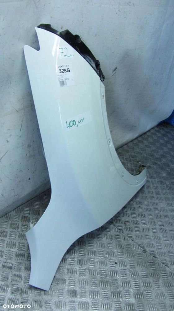 NISSAN JUKE F15 LIFT BŁOTNIK PRAWY PRZÓD 326 326G 14- - 1