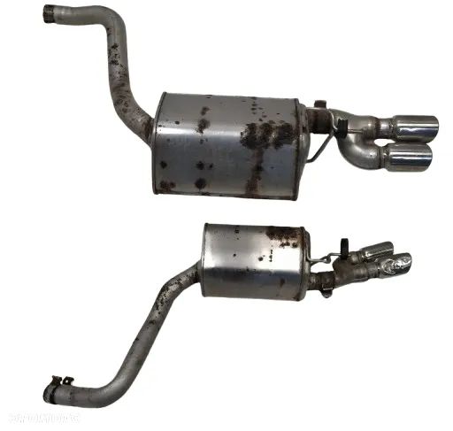 JAGUAR XJ XJR X351 2014-2019 5.0 WYDECH TŁUMIK PRAWY LEWY  ORYGINAŁ - 1