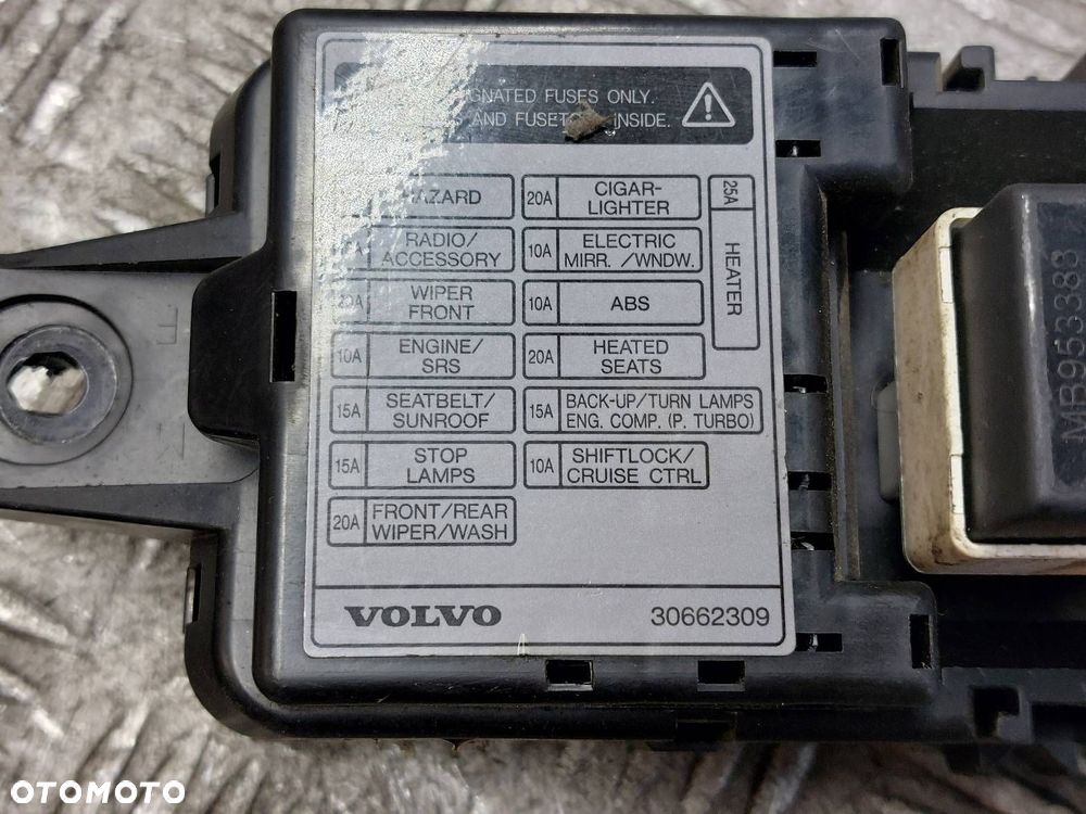 ZESTAW STARTOWY VOLVO V40 I 1.9 DI 30630565 30620877 30662309 - 6