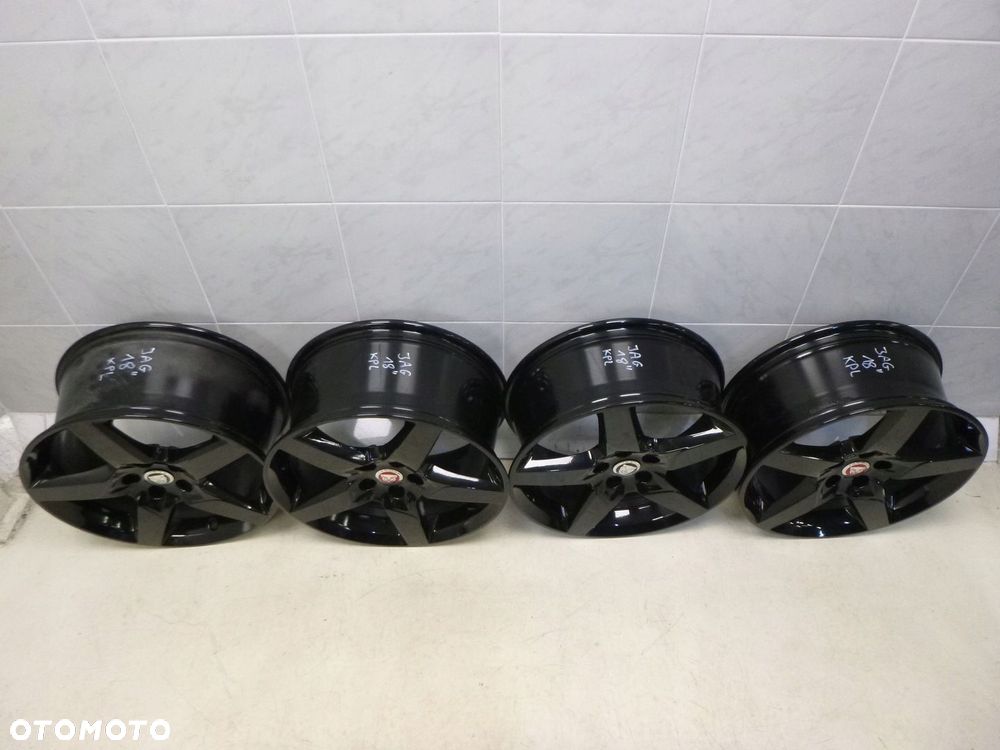 JAGUAR XF XE X760 8,5X18 7,5X18 ORYGINALNE FELGI ALUMINIOWE R18 ET55 E746 5x108 KOMPLET DEKIELKI ORYGINAŁ - 2