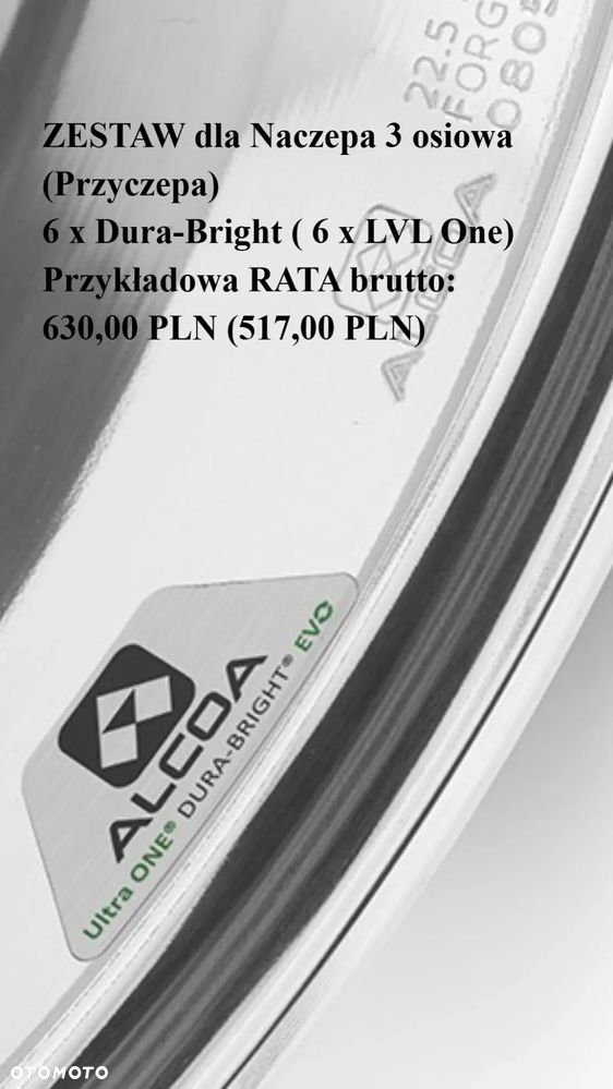 KOSZTY FV / LEASING NA FELGI ALCOA / Ciagnik siodłowy / Naczepa / Przyczepa / Autobus - 3