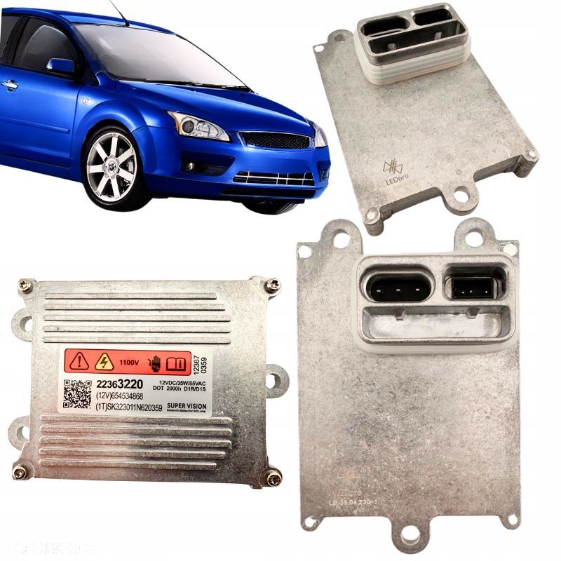 PRZETWORNICA XENON FORD SAAB OPEL LAND ROVER ASTON MARTIN MERCURY DDLT005 - 1