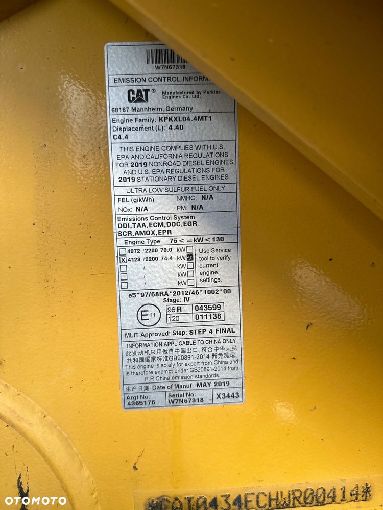 Caterpillar CAT 434F2 / 2250Mth / 2019 / Salon Polska - 28
