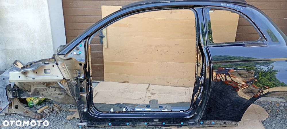 Błotnik lewy tył tylny przód przedni ćwiartka podłużnica Fiat 500e - 5