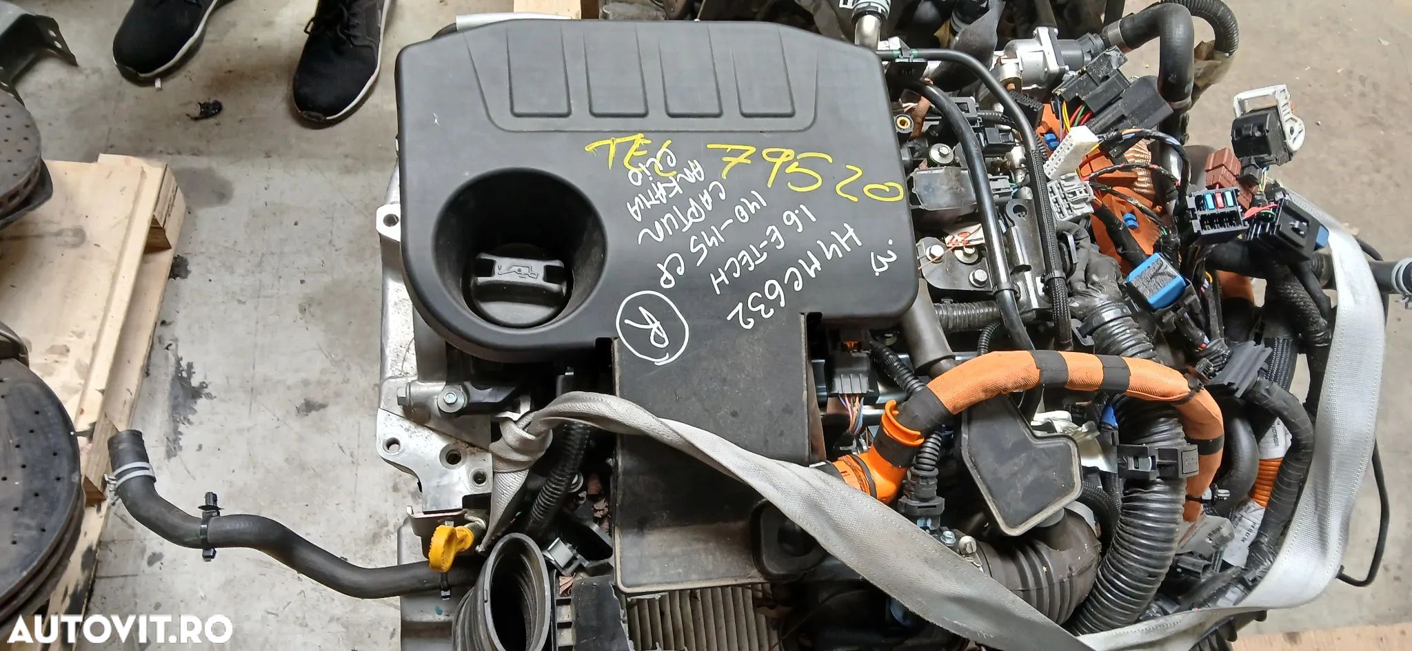 Motor H4MC632  Renault Captur Arkana clio 1.6 E-tech 2022 - 1