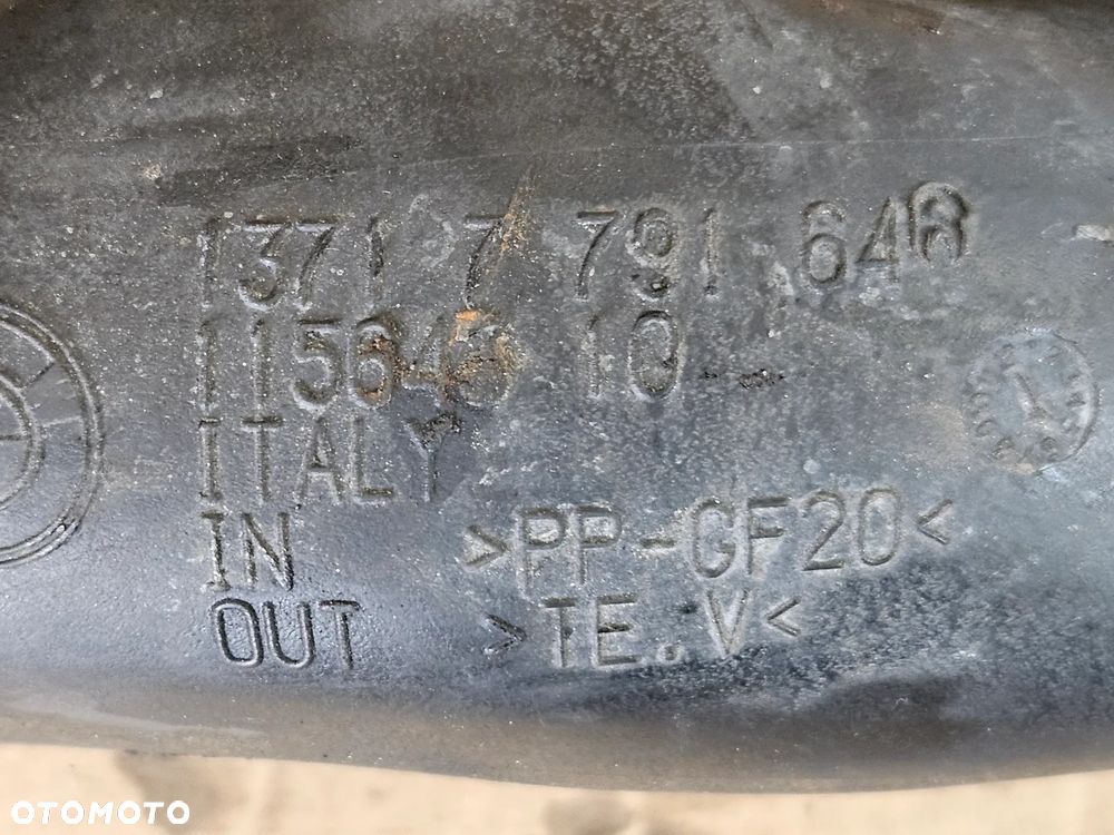 BMW E60 E61 1 E87 X3 E83 2.0 D Rura wąż powietrza 7790552 - 8