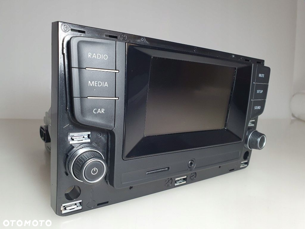 VW GOLF VII 2016r ORYGINAŁ RADIO NAWIGACJA 5G0035885D SUPER STAN EUROPA - 2