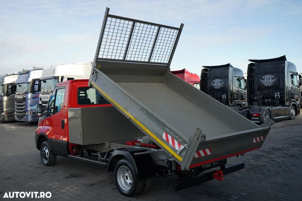 Iveco DAILY 35-130 / BASCULATOR SPATE / DUBLU / MANUAL / IMPORTAT - 5