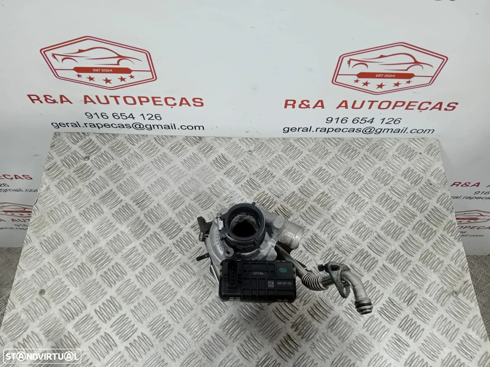 Turbo Garret Jaguar XF 2.7 D Original - 12