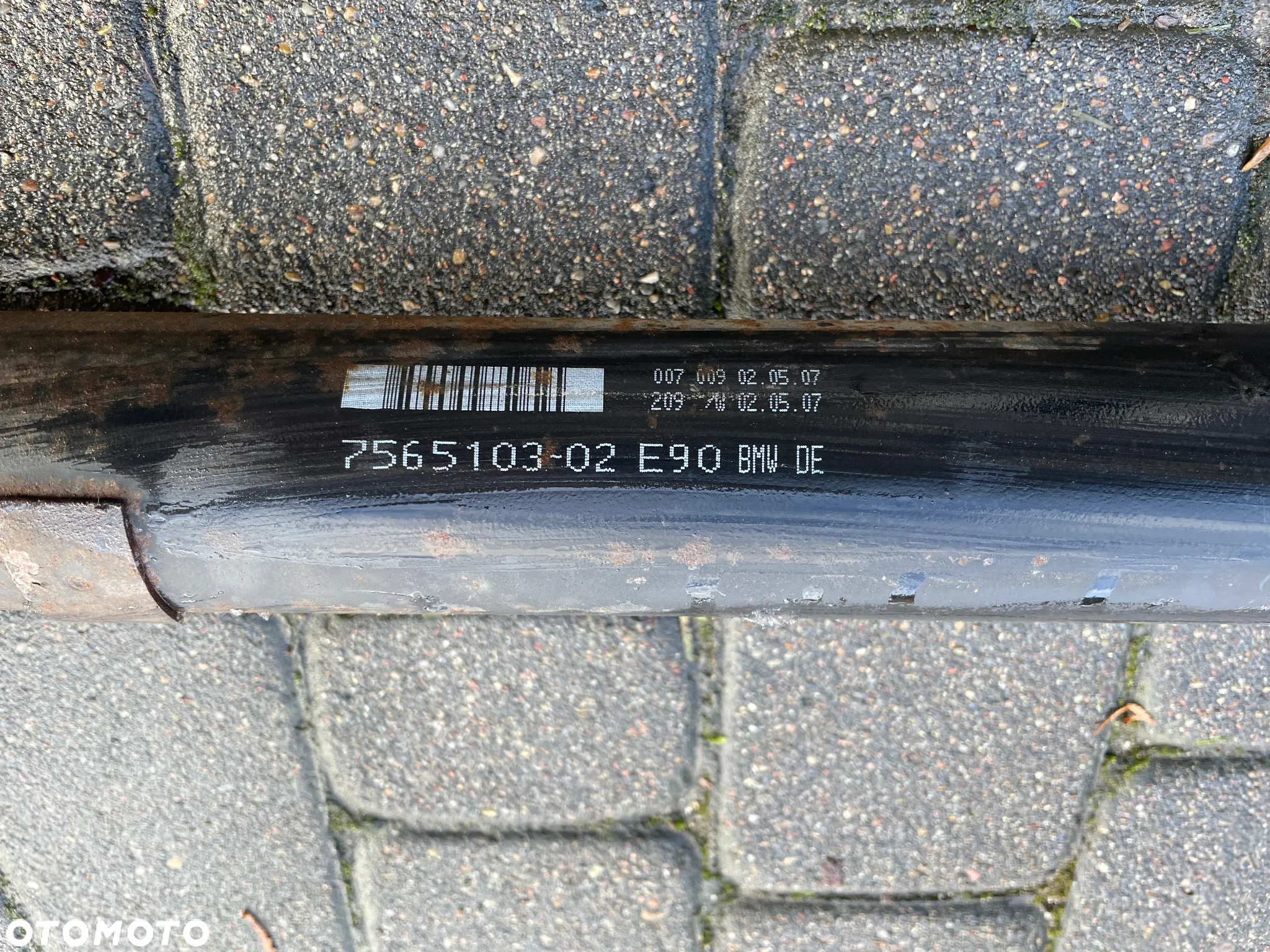 BMW 3 E90 320i Wał napędowy 7565103-01 - 2