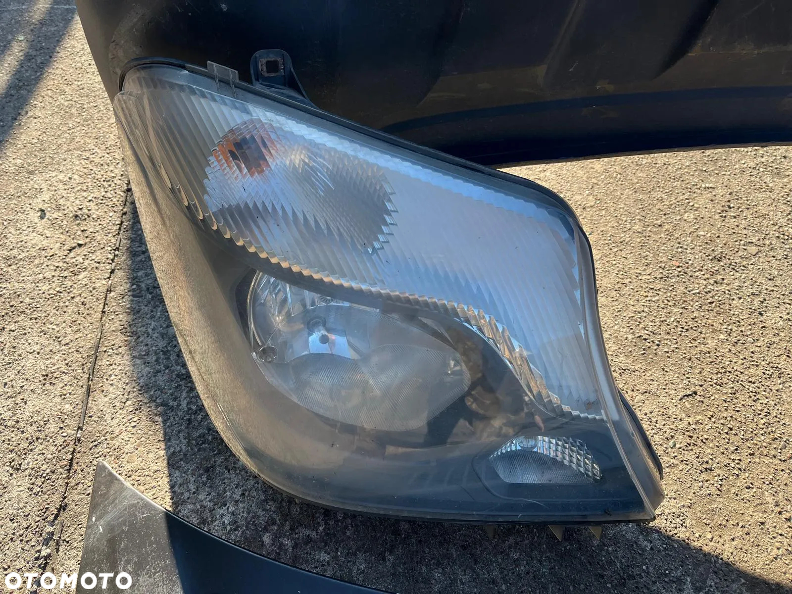 KOMPLETNY PRZOD Zderzak maska lampy przód Mercedes Sprinter 906 - 4