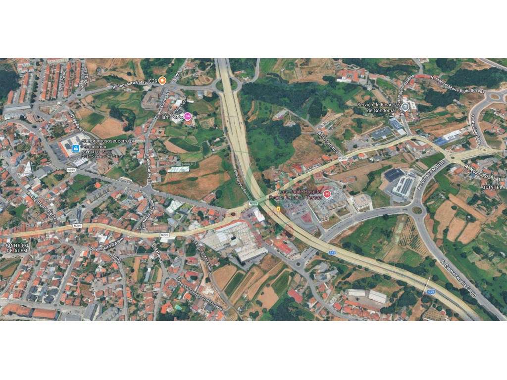 Terreno (742 m²) - PIP Aprovado para Projeto de 9 Frações São Cosme... - Grande imagem: 4/4