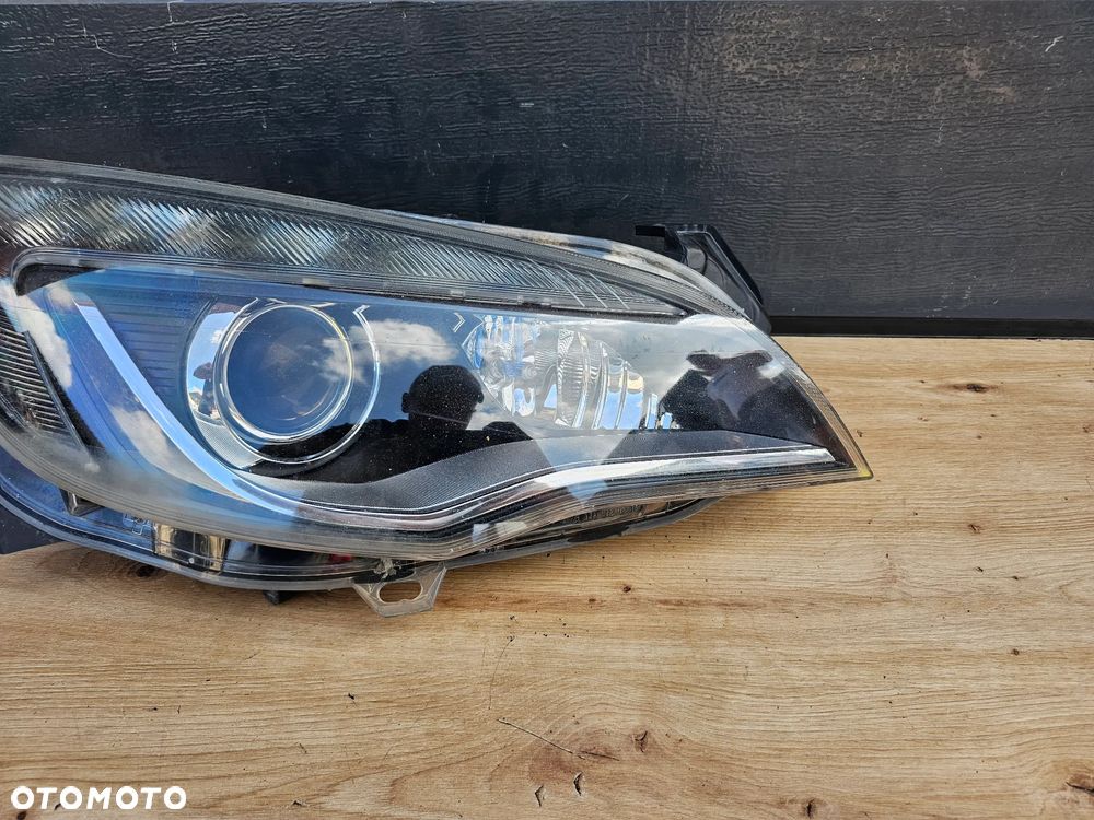 LAMPA PRAWA PRZEDNIA PRAWY PRZÓD OPEL ASTRA J BI-XENON LED EUROPA DEMONTAŻ ORYGINAŁ 13253651 - 5
