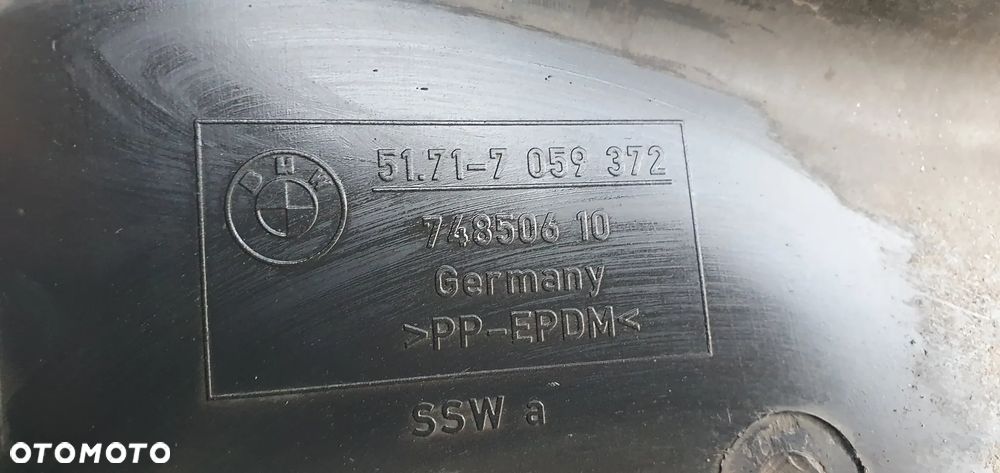 Nadkole prawy przód przednie prawe BMW I E81 E87 7059372 - 6