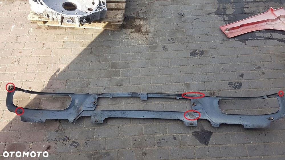 ZDERZAK PLASTIKOWY PAS PRZEDNI GRILL DAF 45 , 55 LF - 2