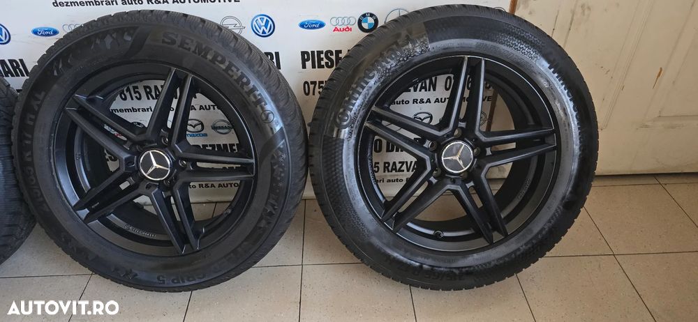 Jante R17 Vw Tiguan T-Roc Audi Q3 Q5 Skoda Karoq Kamiq 5x112 Anvelope Noi Iarna 215/65R17 - 4