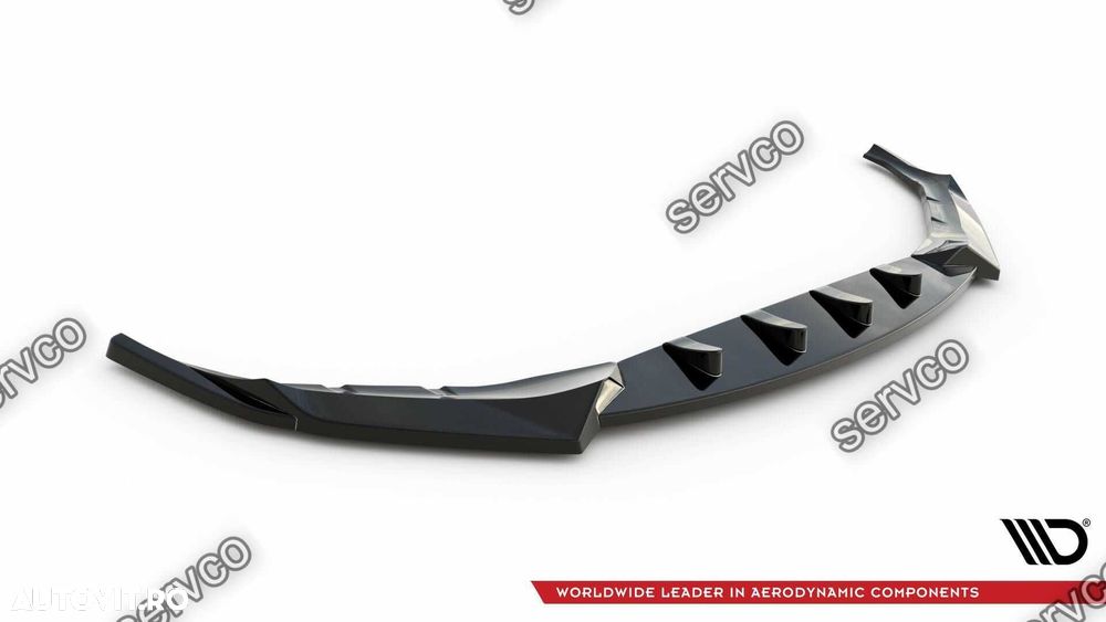 Prelungire splitter bara fata Bmw Seria 5 G30 G31 M-Pack 2017-2020 v12 - Maxton Design - 6