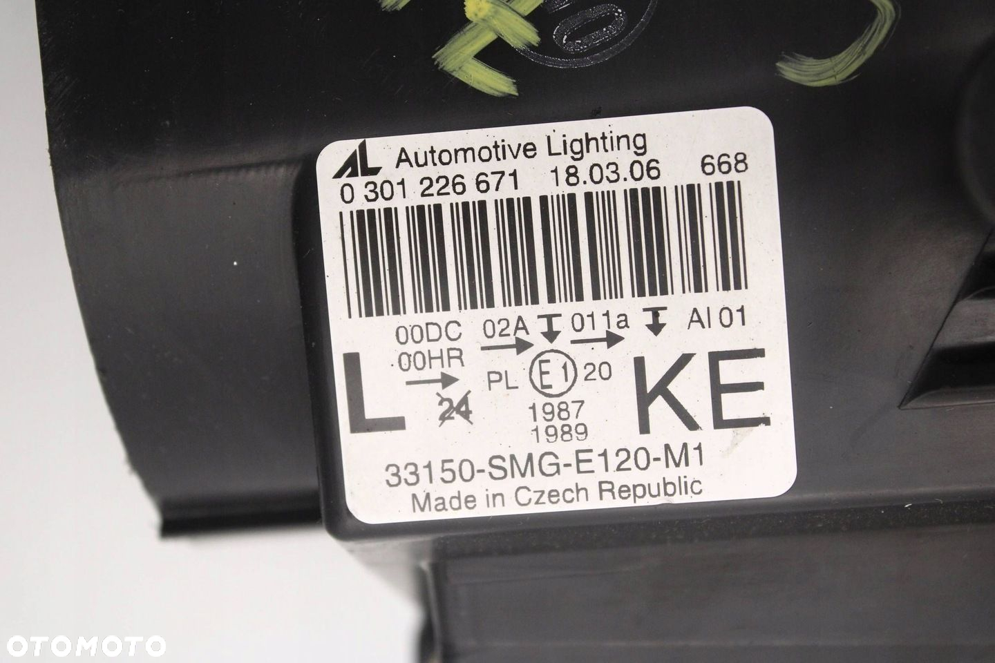 HONDA CIVIC VIII UFO 06R- REFLEKTOR LEWY LAMPA LEWA PRZEDNIA PRZÓD XENON - 8