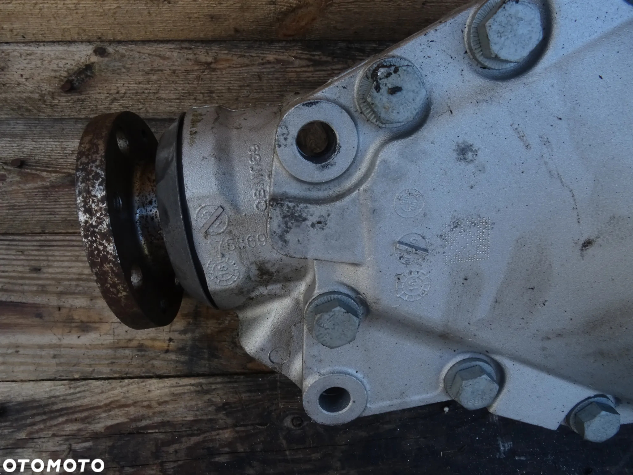 DYFERENCJAŁ PRZEKŁADNIA KARDANA BMW X3 F25 2.0D 756734505 17586910 755815105 - 8