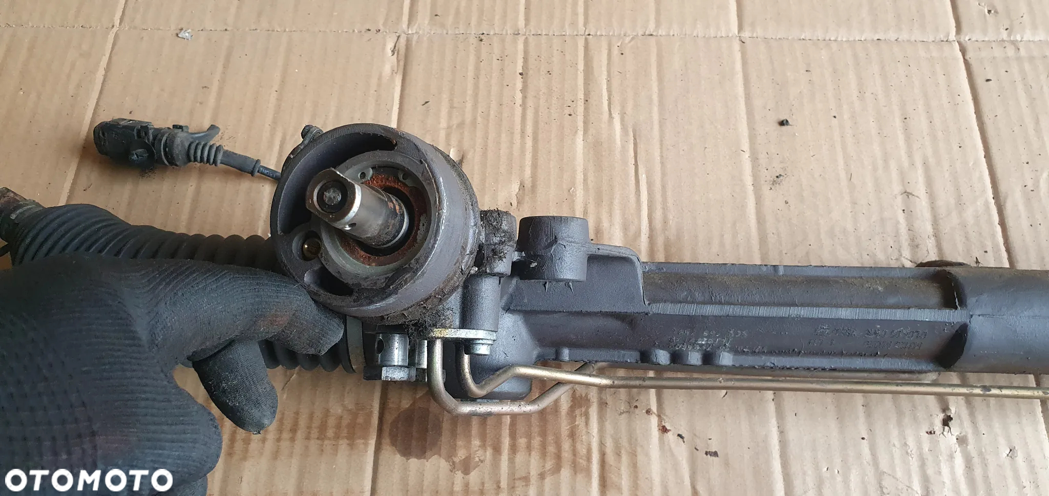 Maglownica przekładnia kierownicza Servotronic Audi A4 B7 8E1422071T - 5