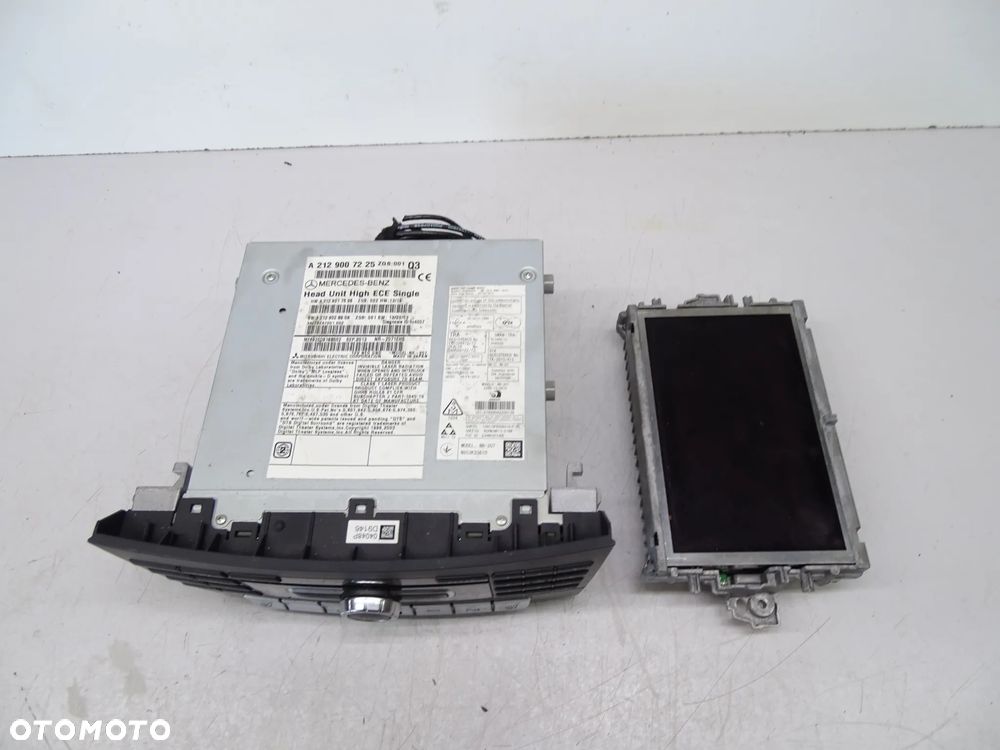 MERCEDES E-KLASA W212 LIFT Radio nawigacja 2129007225 - 6