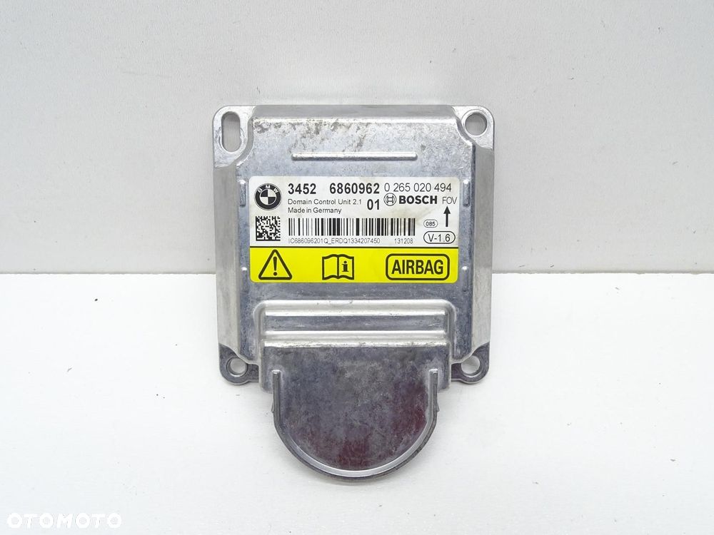 MODUŁ STEROWNIK AIRBAG PODUSZEK POWIETRZNYCH 6860962 BMW X3 F25 - 1