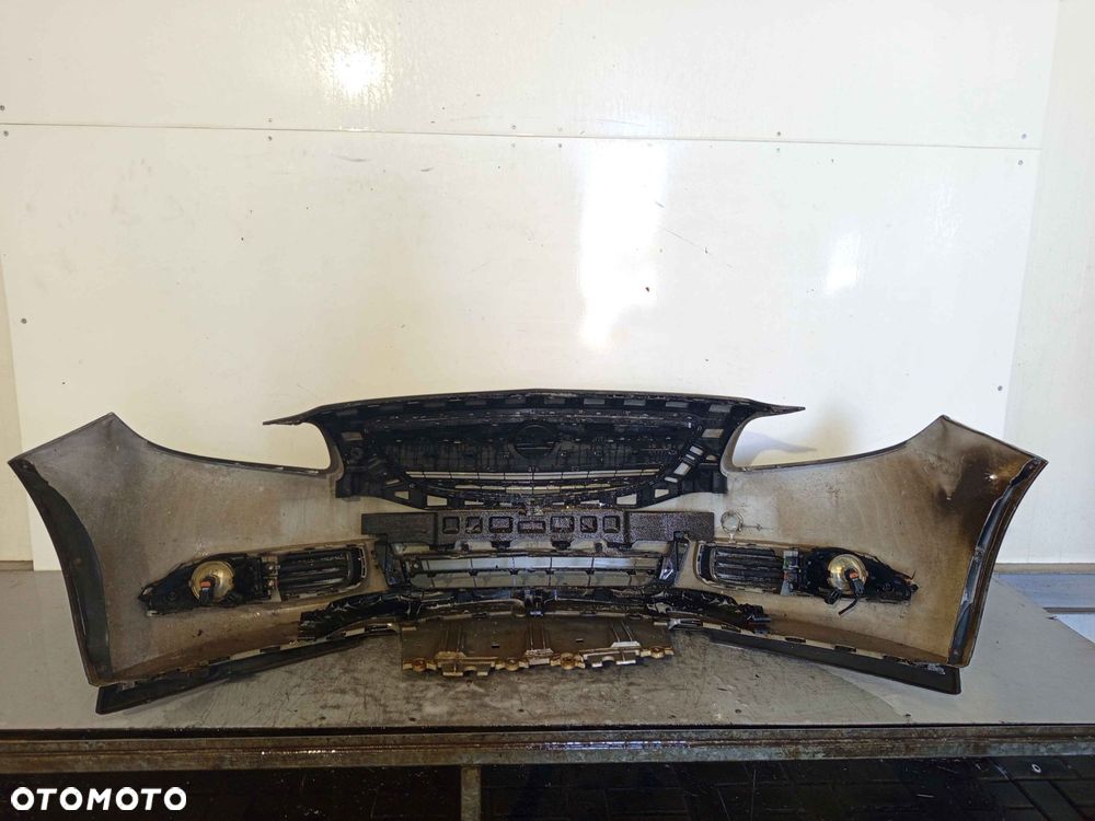 + ZDERZAK PRZÓD PRZEDNI OPEL INSIGNIA I 1 A Z22C CZARNY HALOGENY - 5