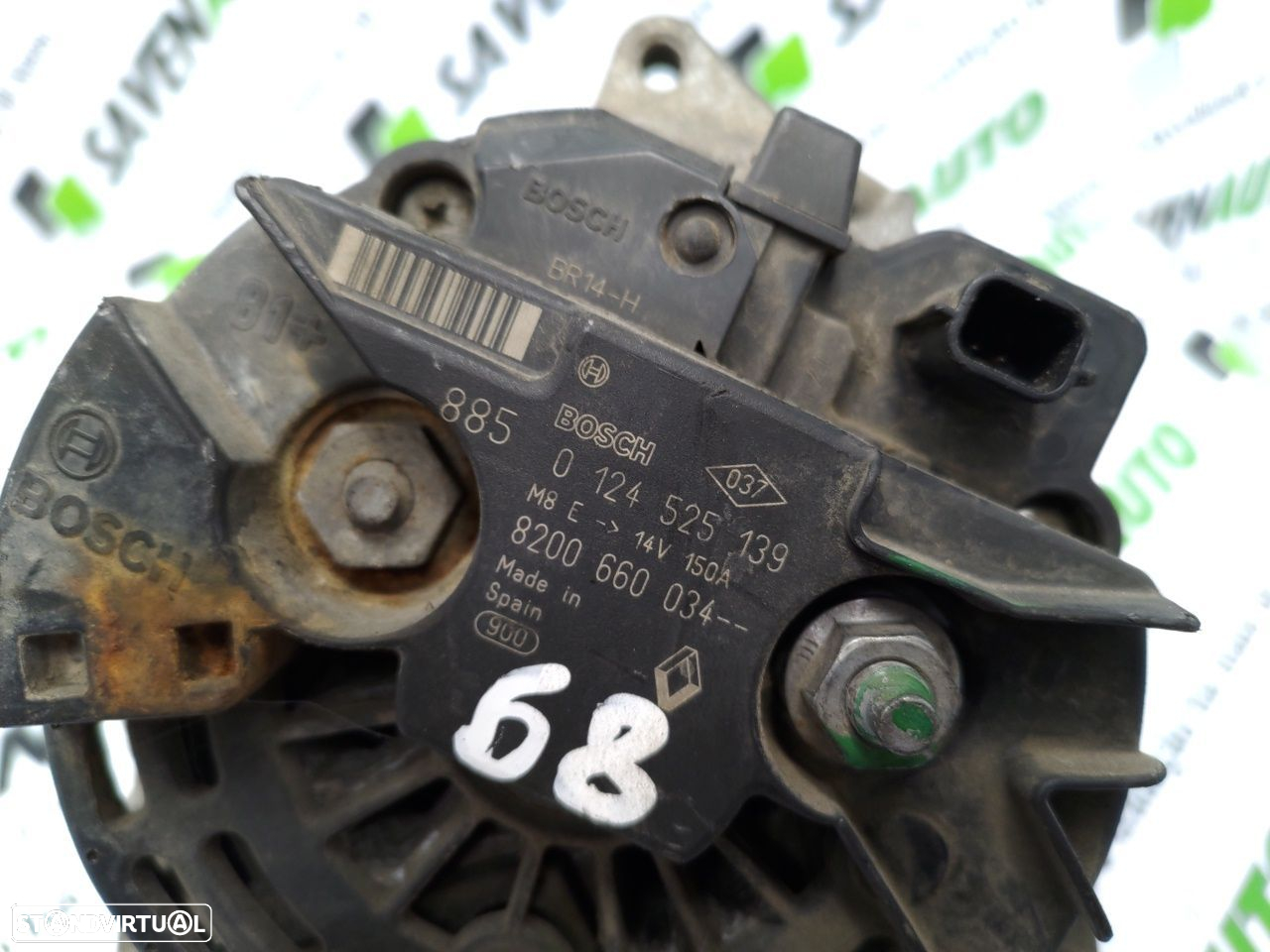 Alternador Renault Kangoo (Kc0/1_) - 4