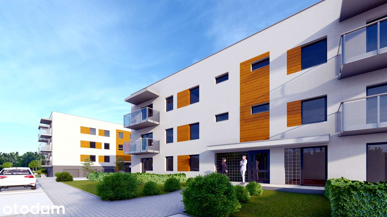 Nowe apartamenty BLOK B2 -43,39m2 ZIELONE ZACISZE