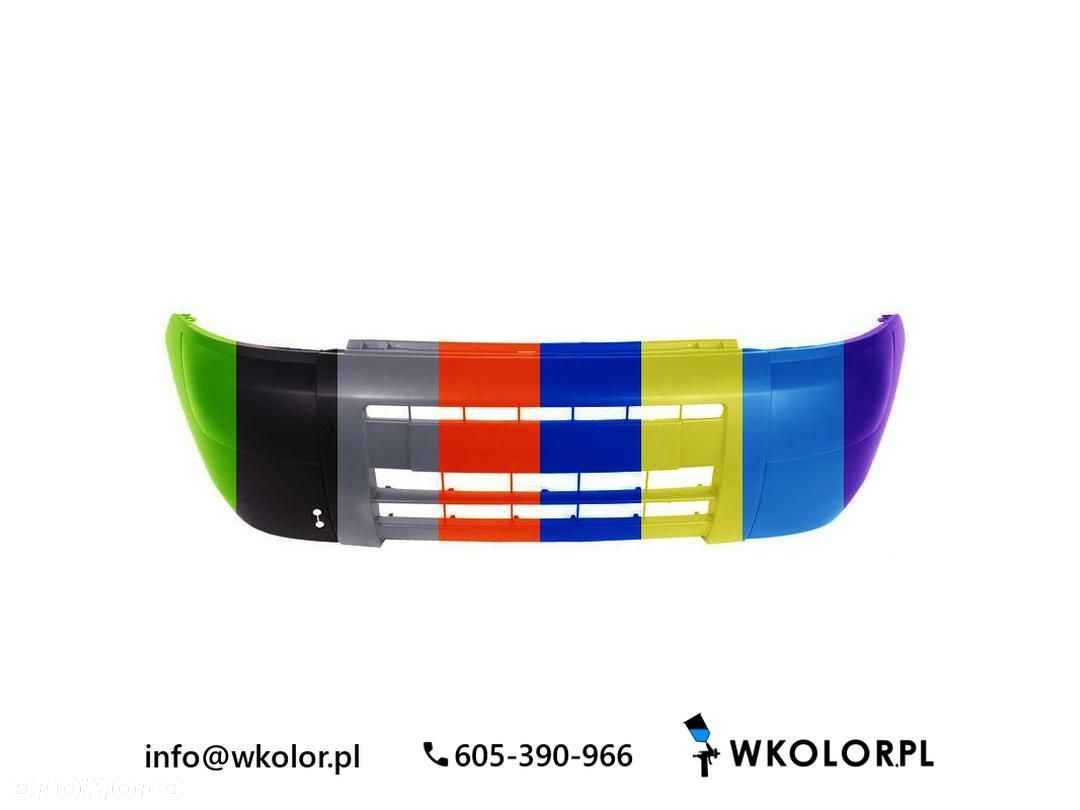 NOWY ZDERZAK CITROEN BERLINGO 1999-2008 LAKIEROWANY W KOLOR - 1