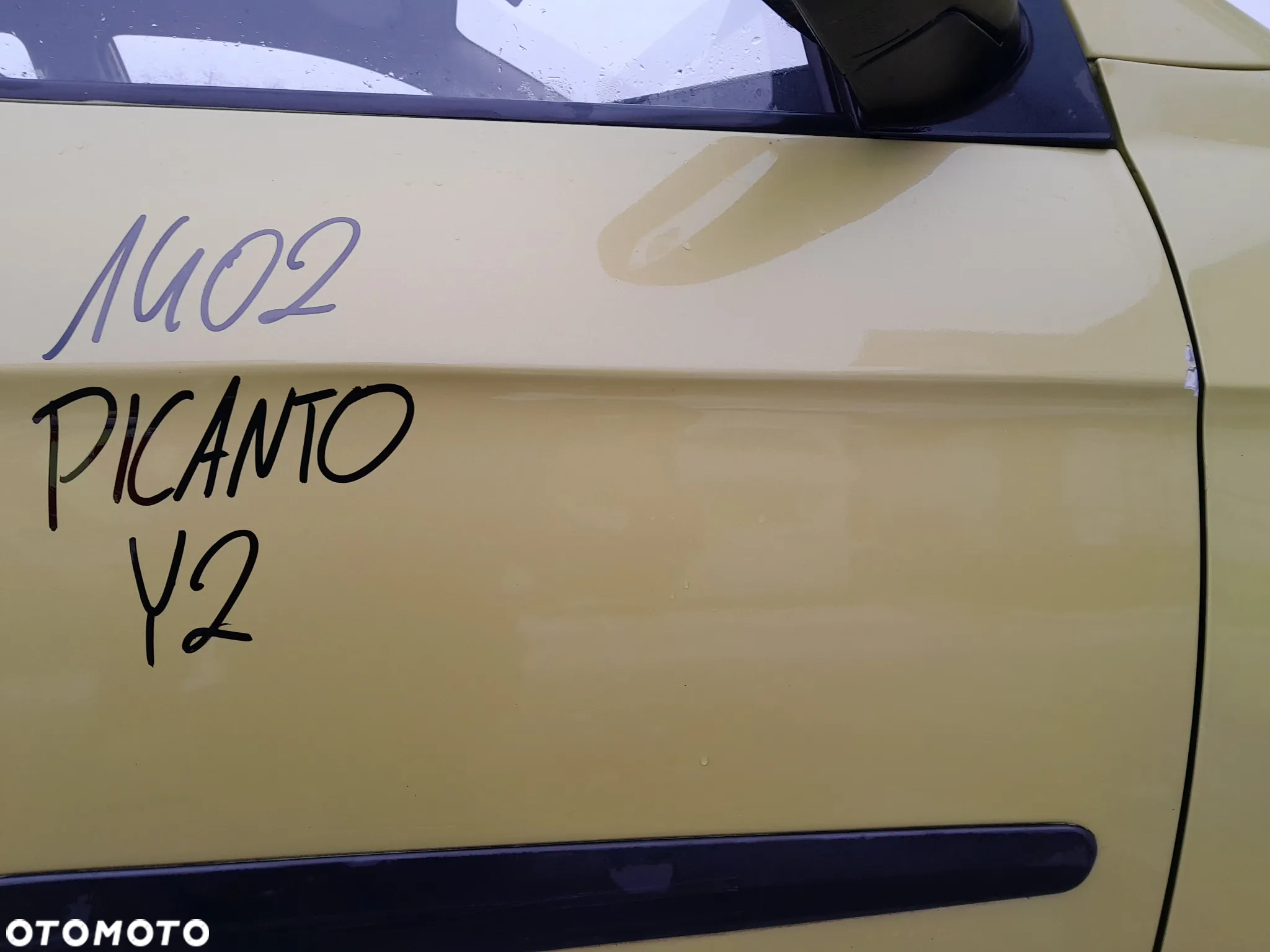 KIA PICANTO DRZWI PRAWE PRZEDNIE PRAWY PRZÓD KOLOR: Y2 - 3