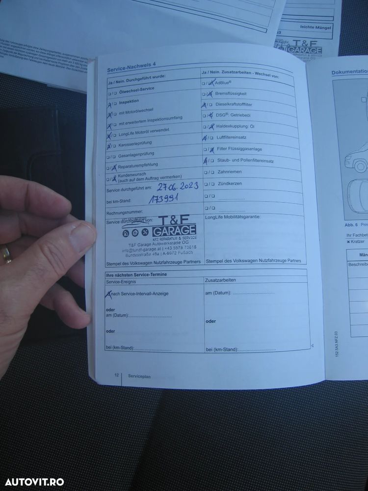 Volkswagen TRANSPORTER T6 , 6 LOC. PLATFORMA MIXTA , AC. - 23