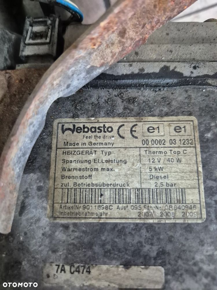 NAGRZEWNICA WEBASTO THERMO TOP C DUCATO JUMPER BOXER 06r.+ - 3