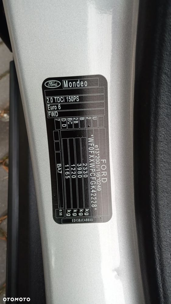 Ford Mondeo 2.0 TDCi ECOnetic Start-Stopp Trend - 37