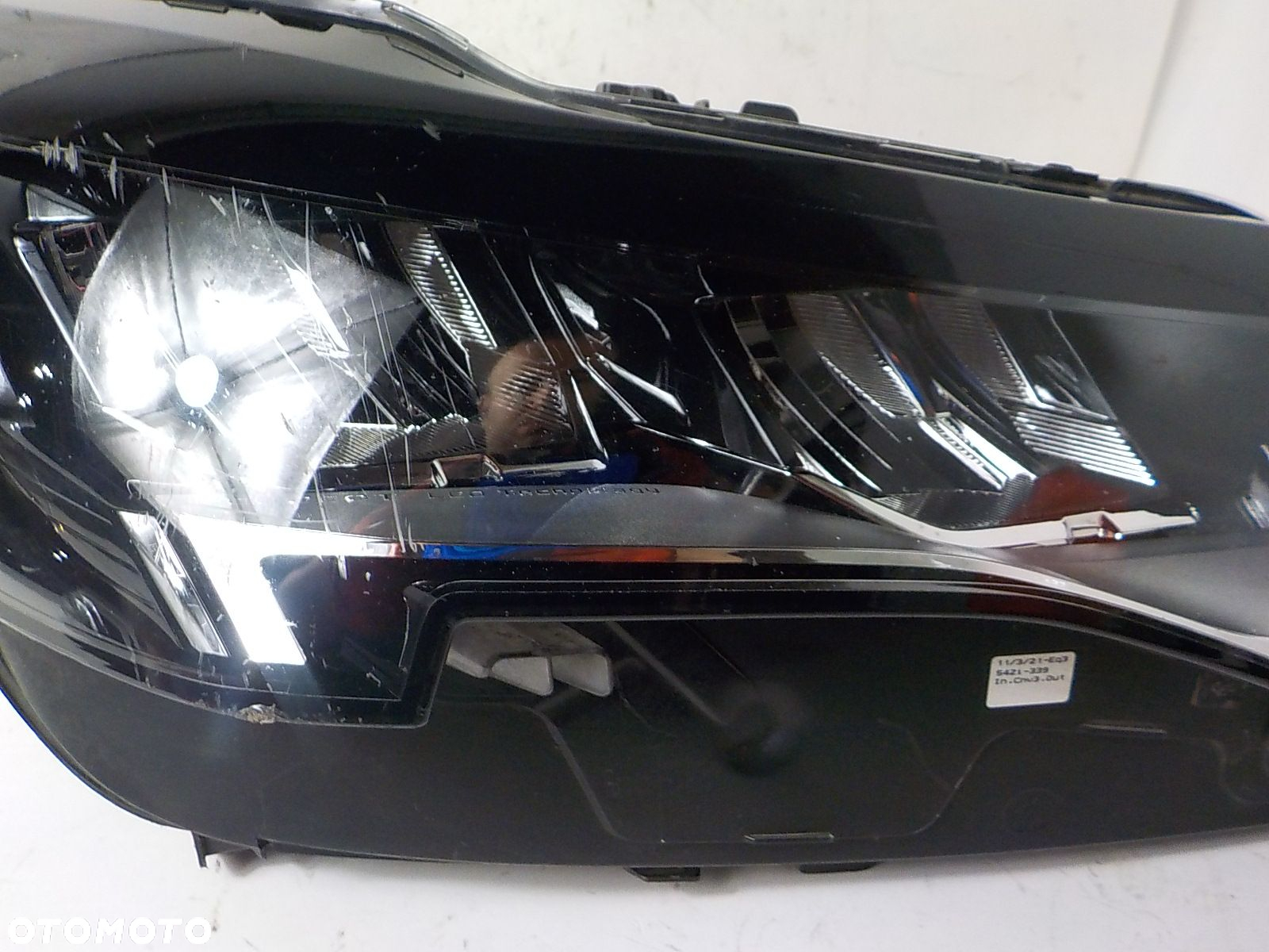 PEUGEOT 3008 5008 II LAMPA PRAWA PRZÓD PRZEDNIA FULL LED UK - 3