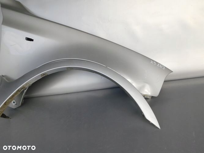 BMW X3 E83 LIFT błotnik prawy przedni przód - 3