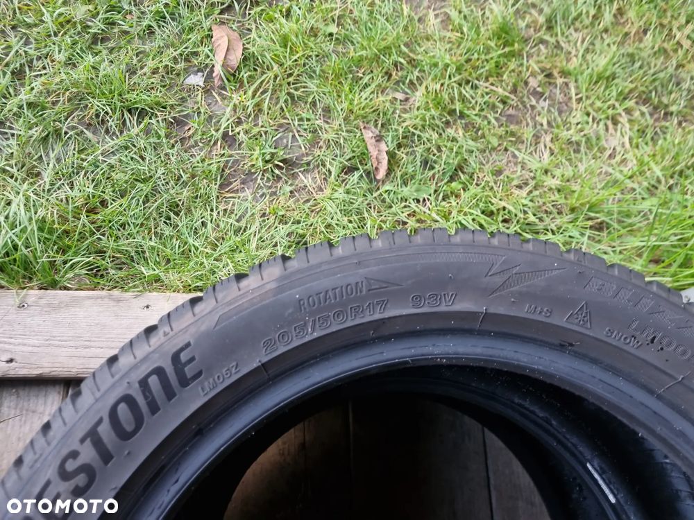 Opony Bridgestone Blizzak LM005 205/50R17 93V,2022r,4x6mm bdb stan - 11