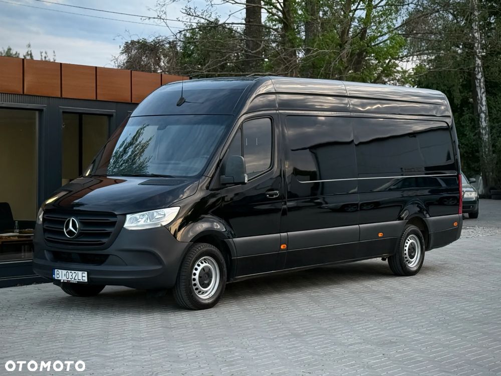 Mercedes-Benz Sprinter 314 CDI / Maxi L3 H2 / 2020 Rok Produkcji /  Automat 7G Tronic / 2.143cm3 OM651 / Czarny / Zarejestrowany w PL - 18