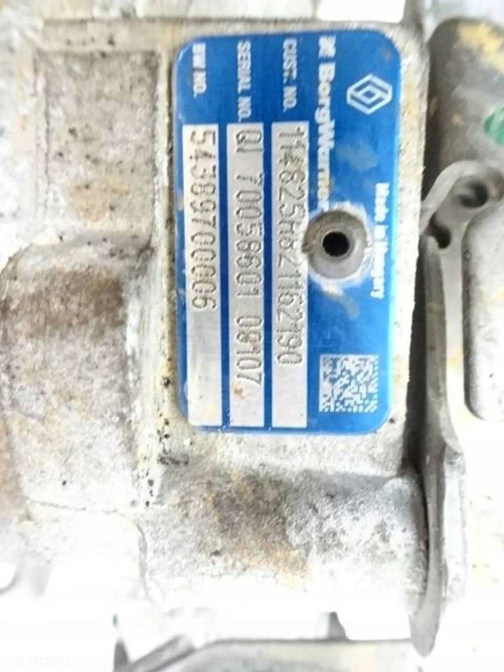 Turbosprężarka Nissan Qashqai J11 1.5 DCI - 7