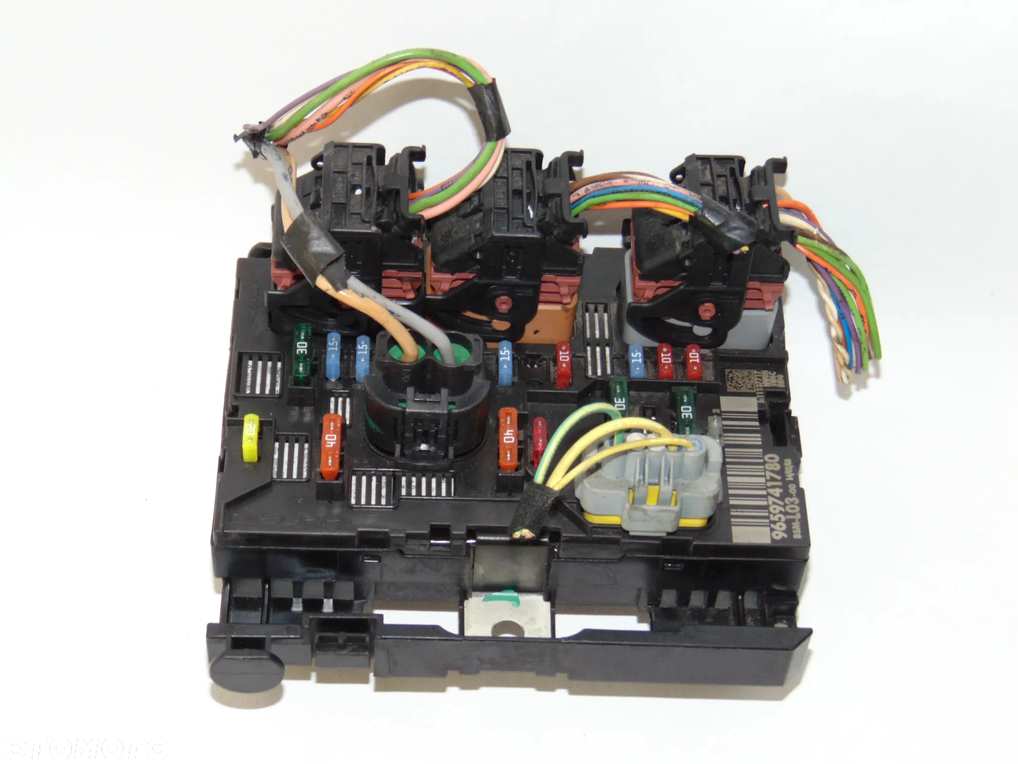 Moduł sterownik BSM skrzynka puszka bezpieczników 9659741780 Citroen C2 C3 FL lift 05-09r - 3