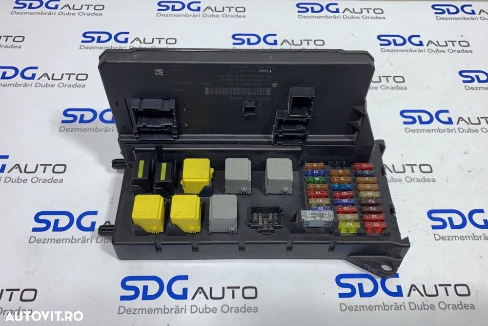 Tablou sigurante modul de confort Mercedes Sprinter 2.2 CDI 2006 - 2010 Euro 4 Cod A906 900 47 00 A906 545 43 01 - 1