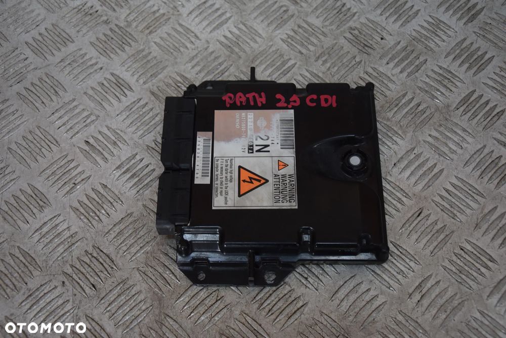 NISSAN PATHFINDER 2.5 DCI KOMPUTER SILNIKA STEROWNIK - 1