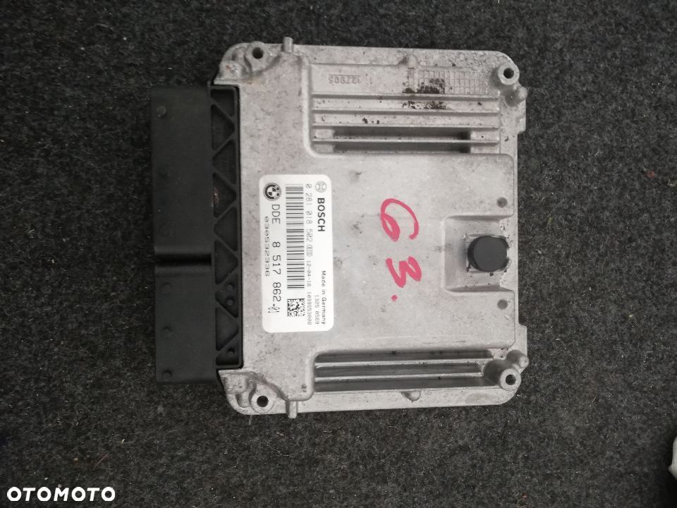 BMW F20 F30 2.0D KOMPUTER STEROWNIK SILNIKA 0281018502 / 8517862-01