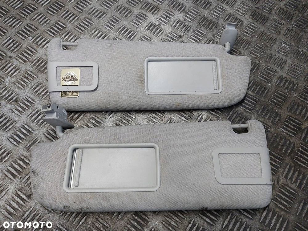 OSŁONA PRZECIWSŁONECZNA LEWA +  PRAWA AUDI A6 C6 4F0857551K 4F0857552K - 1