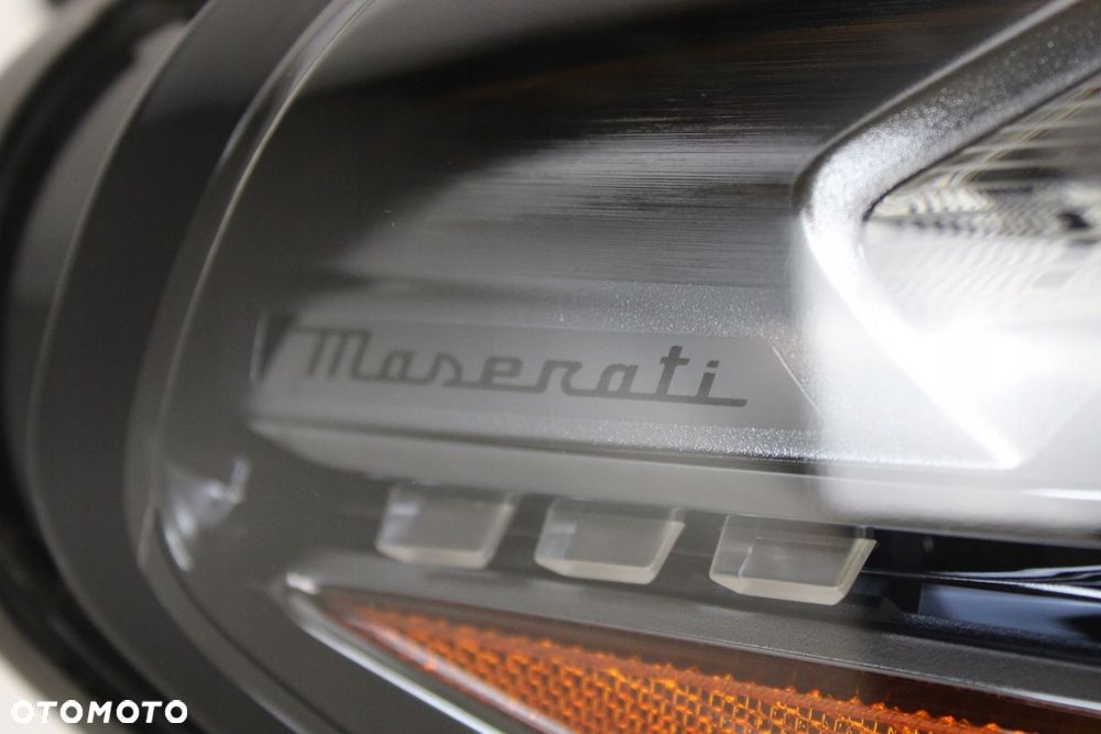 PRAWY REFLEKTOR LAMPA PRZÓD LED MASERATI GRECALE USA - 3