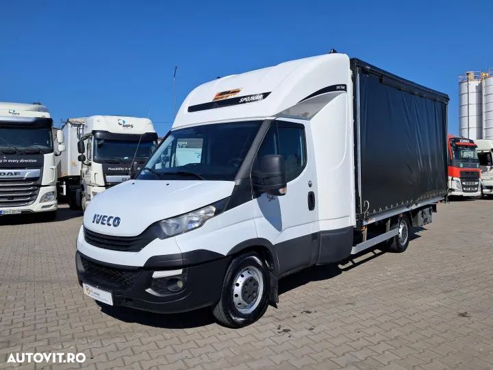 Iveco daily 35s18 3.0d 180cp prelata si cabina de dormit - 1