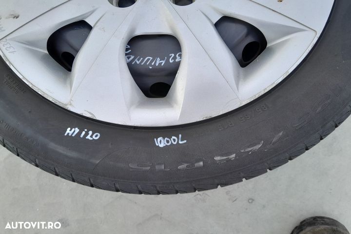 Jante tabla cu anvelope 15 - set 185 / 65 R15 185 / 65 R15 Hyundai i2 - 3
