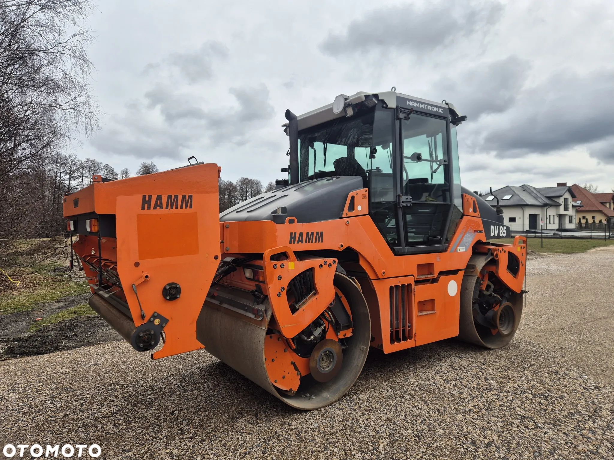 Hamm DV 85 VV Walec Drogowy Posypywarka Hammtronic Stal-Stal - 1