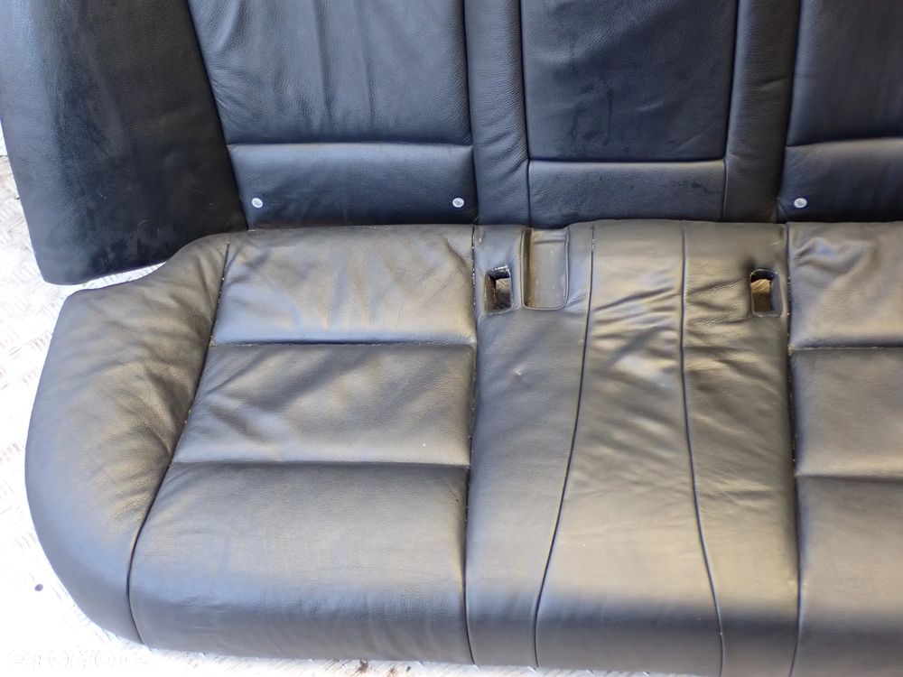 BMW F10  FOTEL PRZEDNI PRAWY / LEWY ORAZ KANAPA TYLNIA SKÓRA KOMPLET - 18