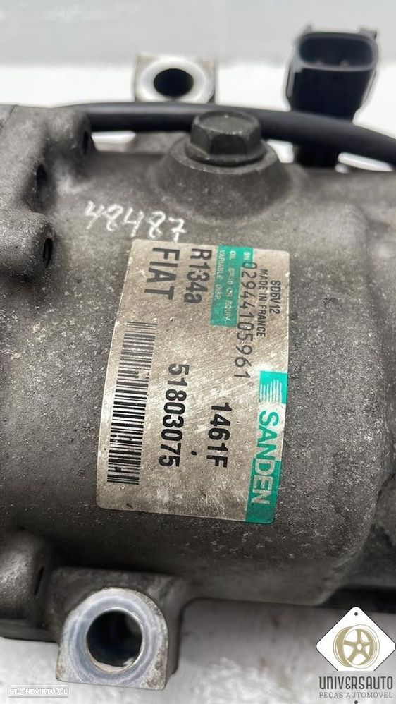 COMPRESSOR AR CONDICIONADO FIAT DOBLO CARGO 2009 - 4